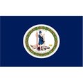 Annin Flagmakers Annin Flagmakers 145650 2 ft. X 3 ft. Nyl-Glo Virginia Flag 145650